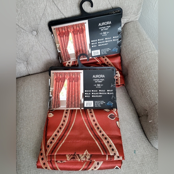 Set of 2 54in×84in Curtains - Picture 4 of 4